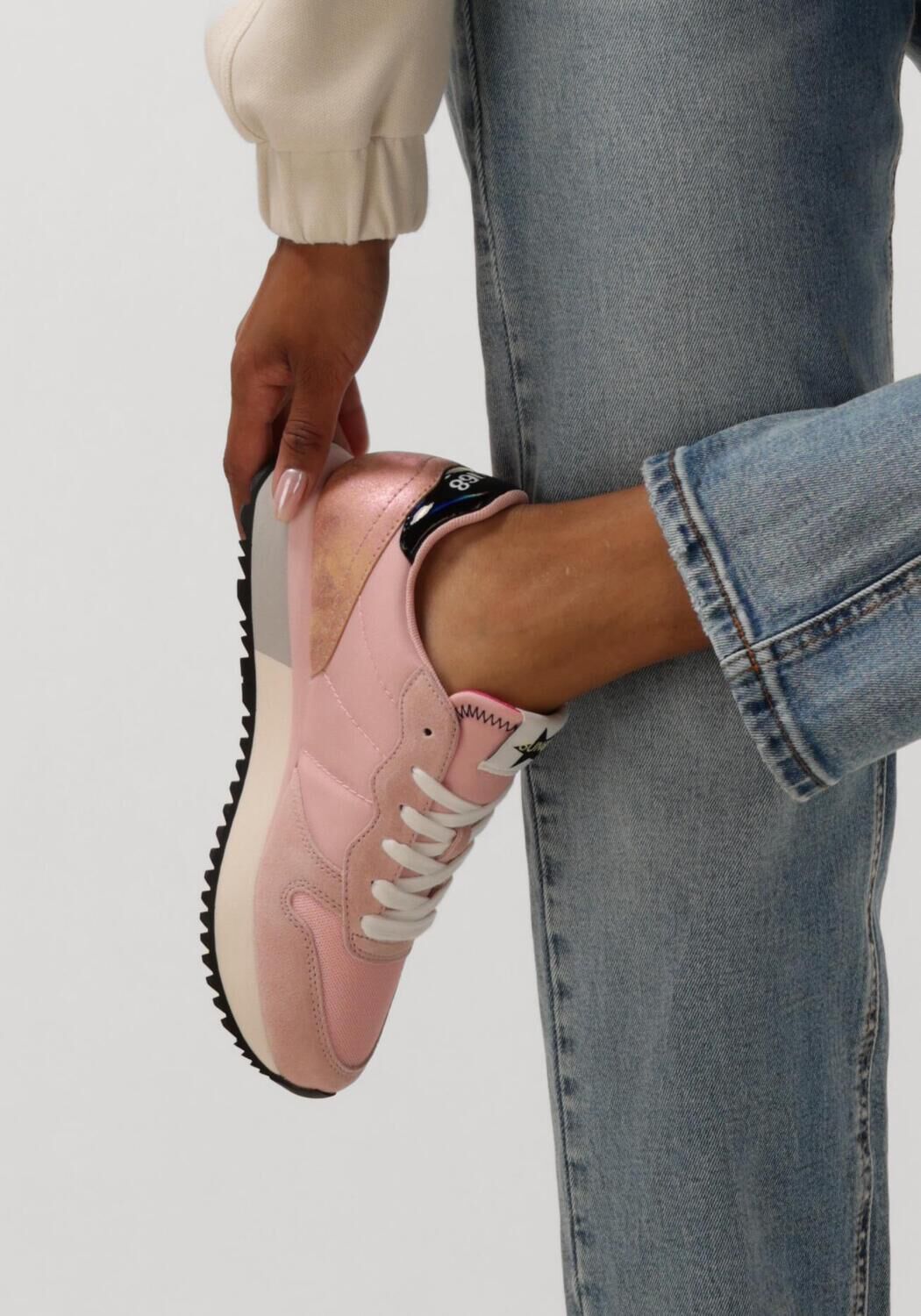 Rosane SUN68 Sneaker Low STARGIRL GLITTER LOGO - large