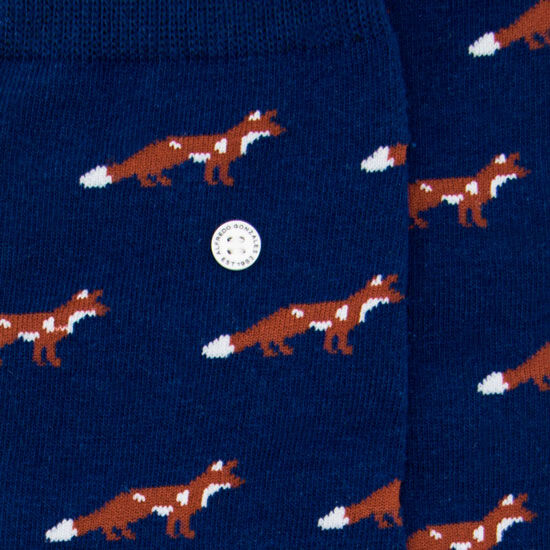 Blaue ALFREDO GONZALES Socken FOXY - large