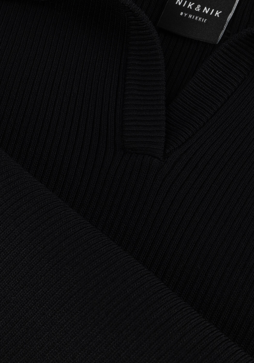 Schwarze NIK & NIK Minikleid MENA DRESS - large