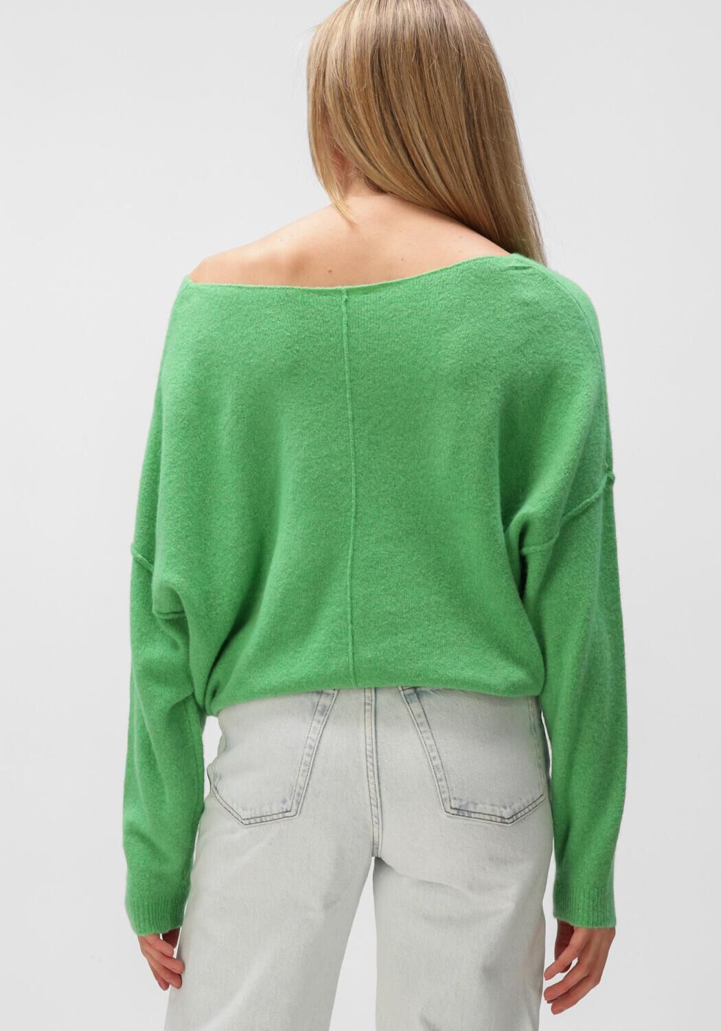 Gr&uuml;ne AMERICAN VINTAGE Strickjacke DAMSVILLE - large