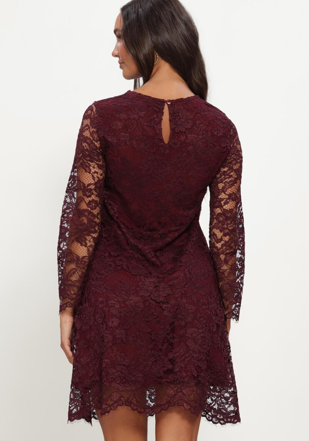 Bordeaux ANA ALCAZAR Minikleid DRESS - large