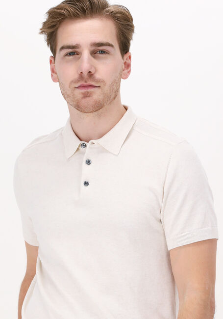 Nicht-gerade weiss SELECTED MEN Polo-Shirt SLHBERG SS POLO NECK B - large