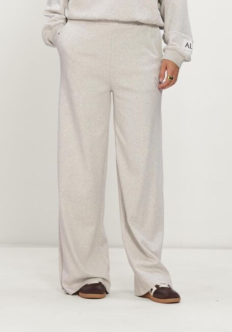 Graue ALIX THE LABEL Hosen LADIES KNITTED WIDE LEG PANTS - large