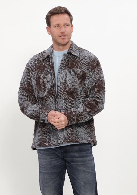 Braune RESTER&Ouml;DS Overshirt RTNOLAN HEAVY TWILL OVERSHIRT - large