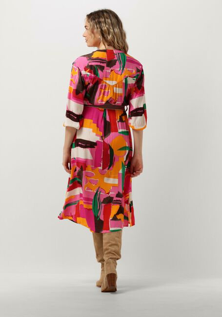 Mehrfarbige/Bunte POM AMSTERDAM Midikleid CAPE TOWN DRESS - large