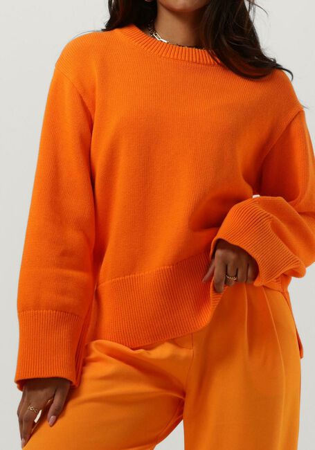 Orangene MODSTRÖM Pullover CORBIN MD O-NECK - large