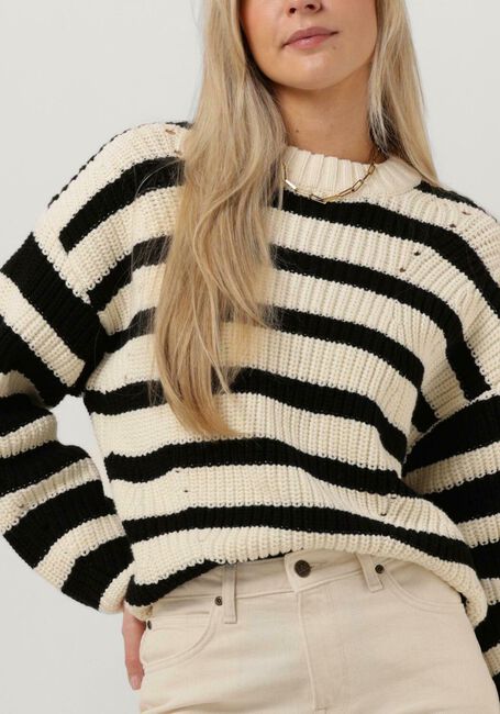 Nicht-gerade weiss CO'COUTURE Pullover EISHA STRIPE KNIT - large