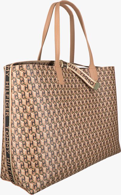 Beige TOMMY HILFIGER Shopper ICONIC TOMMY TOTE MO - large