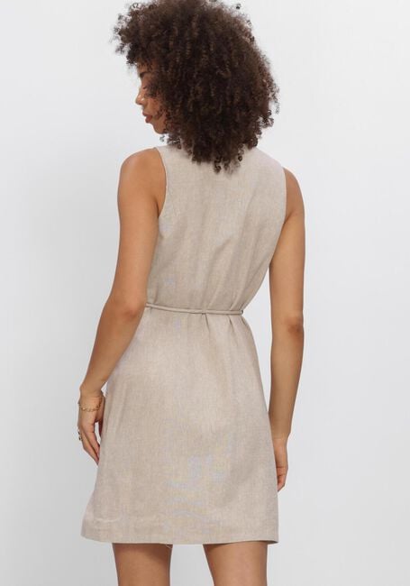 Beige Y.A.S. Kleider YASUSUMA LS LINEN BLEND DRESS - large