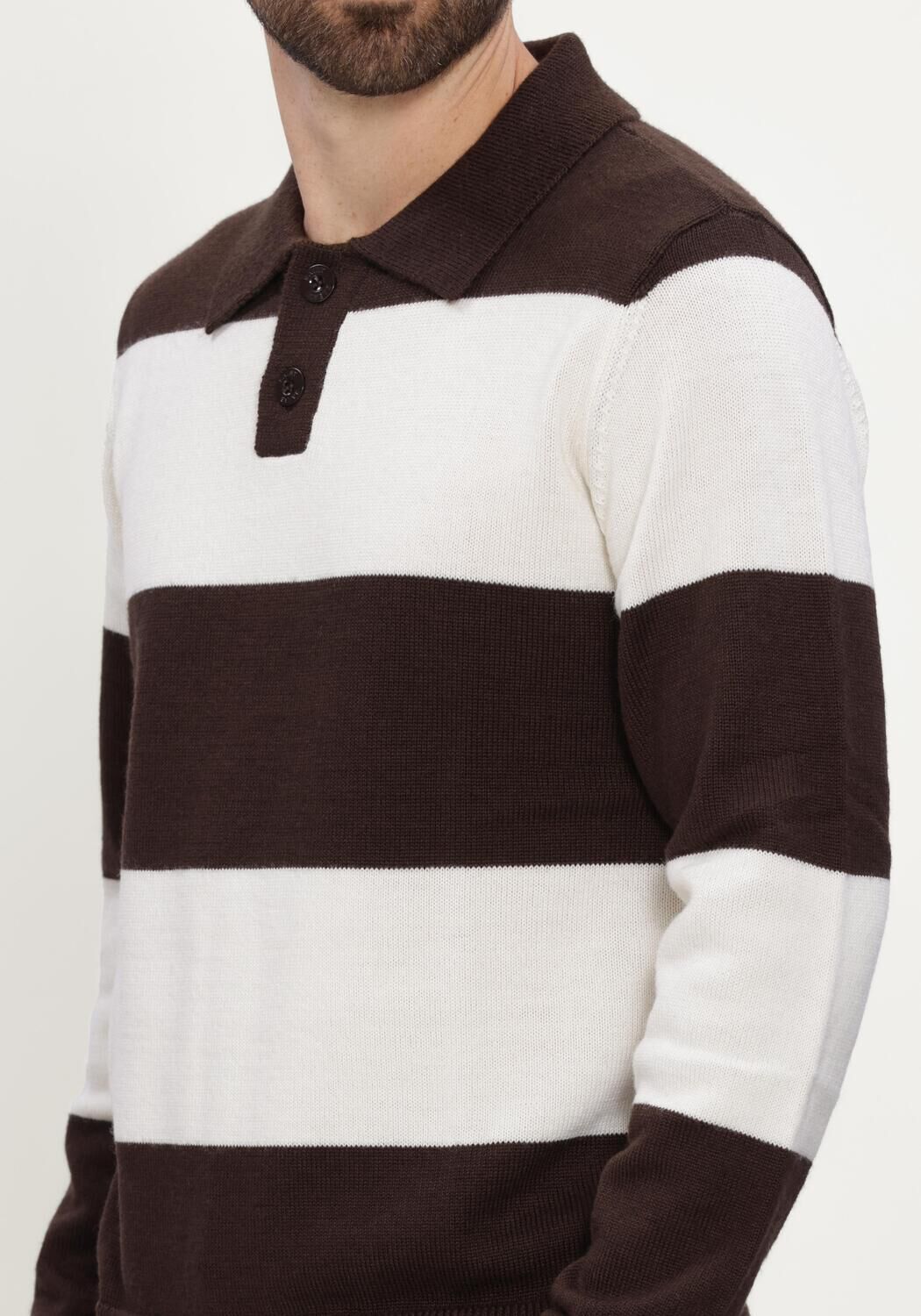 Braune SAINT STEVE Pullover DOMINIQUE - large