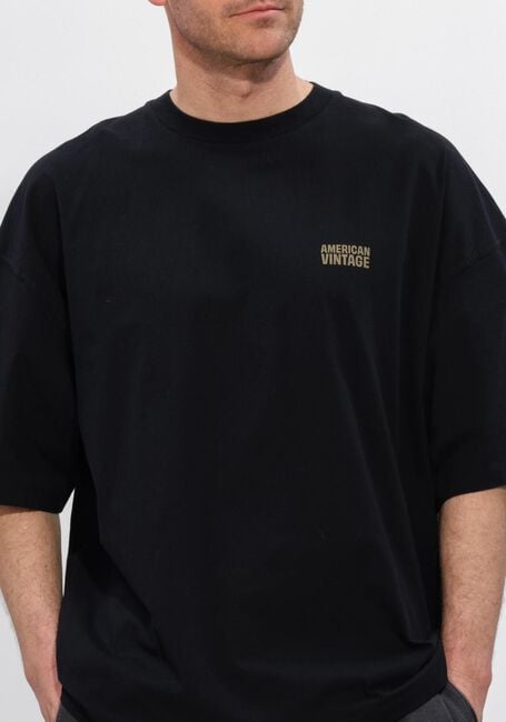 Schwarze AMERICAN VINTAGE T-shirt GIXY - large