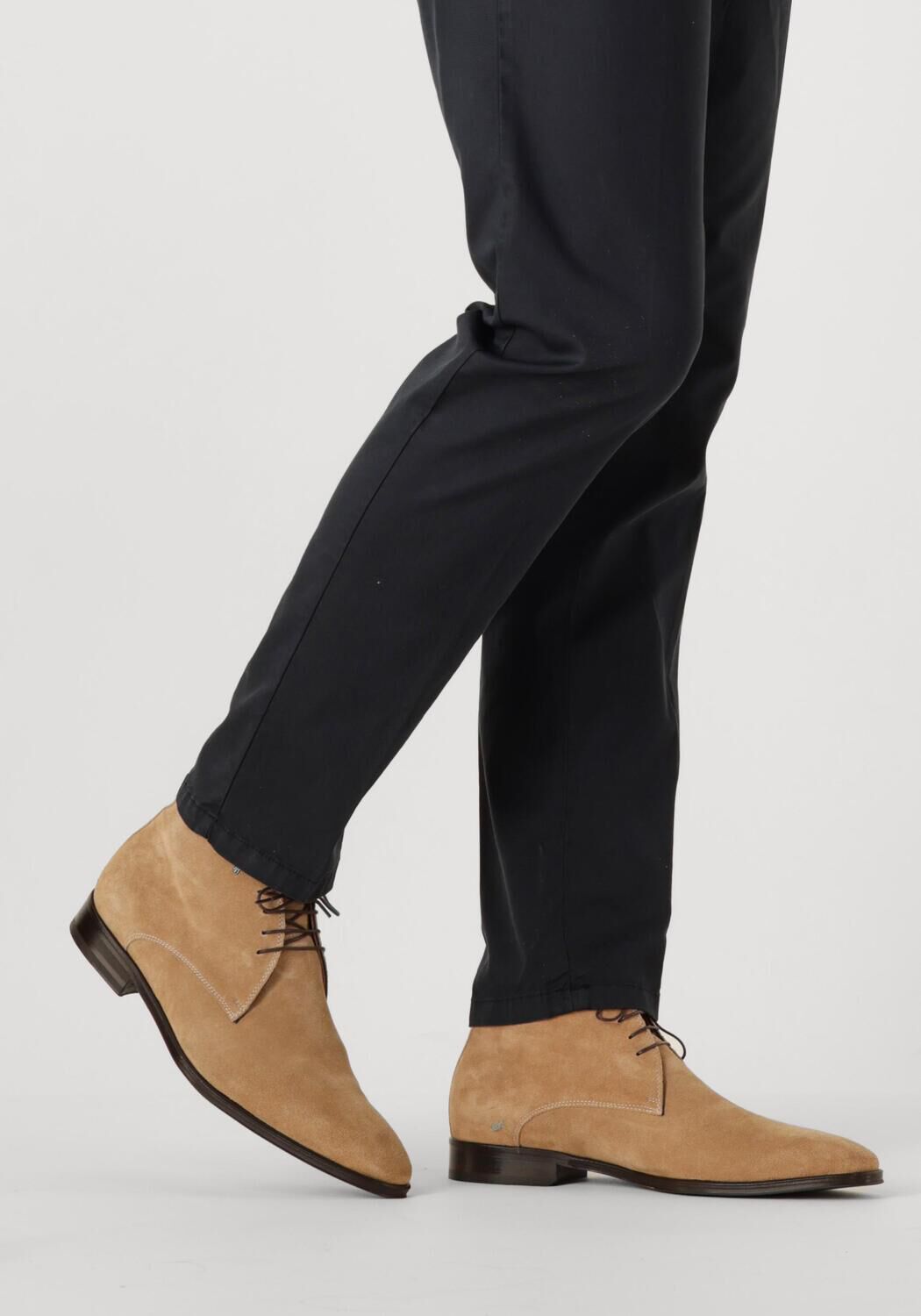 Camelfarbene VAN BOMMEL Business Schuhe SBM-50029 - large