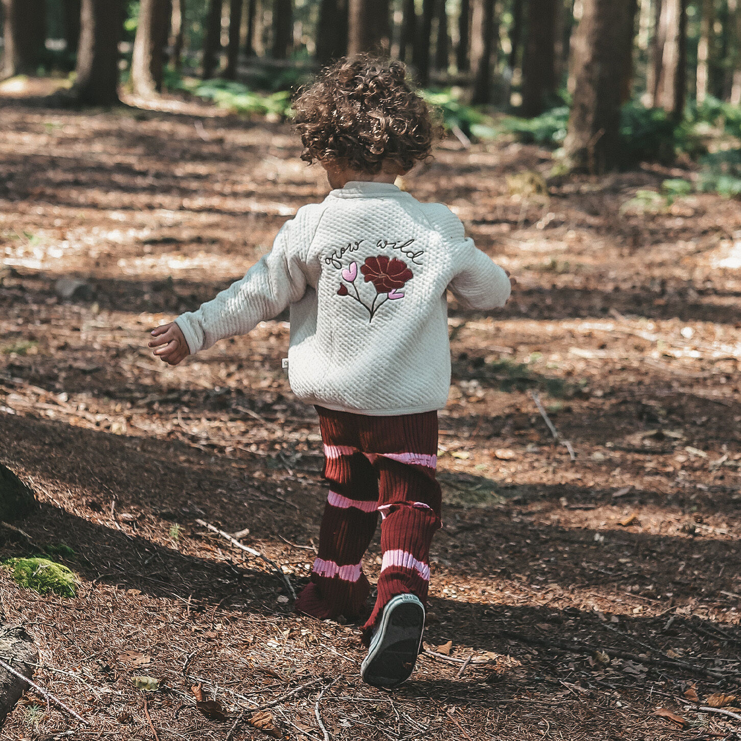 Hell-Pink YOUR WISHES Strickjacke GROW WILD QUILTED JACKET - large