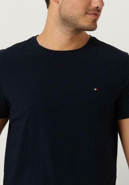 Dunkelblau TOMMY HILFIGER T-shirt CORE STRETCH SLIM C-NECK - large