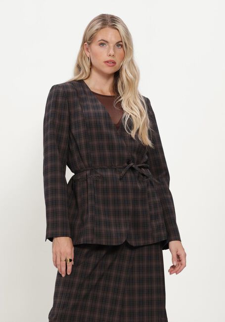 Braune OBJECT Blazer OBJSOLEY RE TIE BLAZER - large