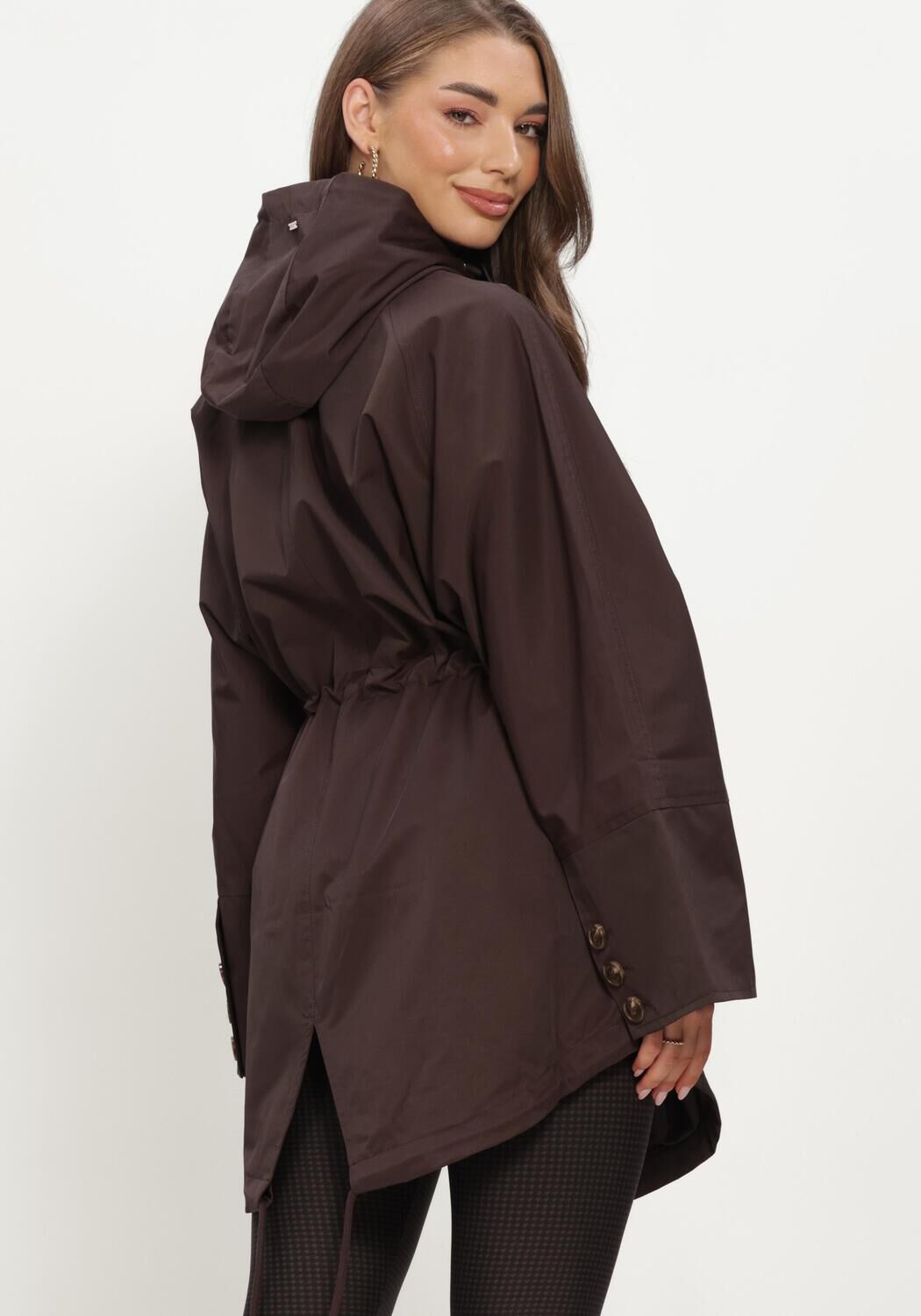 Braune DEBLON SPORTS Jacken COURTNEY TRENCH - large