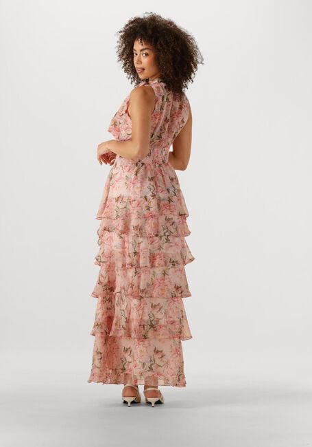 Hell-Pink NEO NOIR Maxikleid MARLI FLOWER CHIFFON DRESS - large