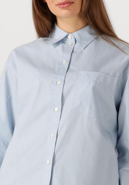 Blaue SELECTED FEMME Blusen SLFESTER LS OVERSIZE SHIRT - large