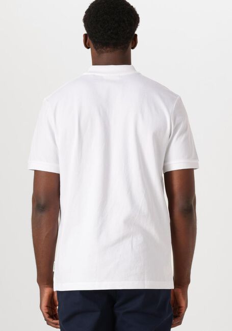 Weiße SCOTCH & SODA Polo-Shirt LOGO PIQUE POLO - large