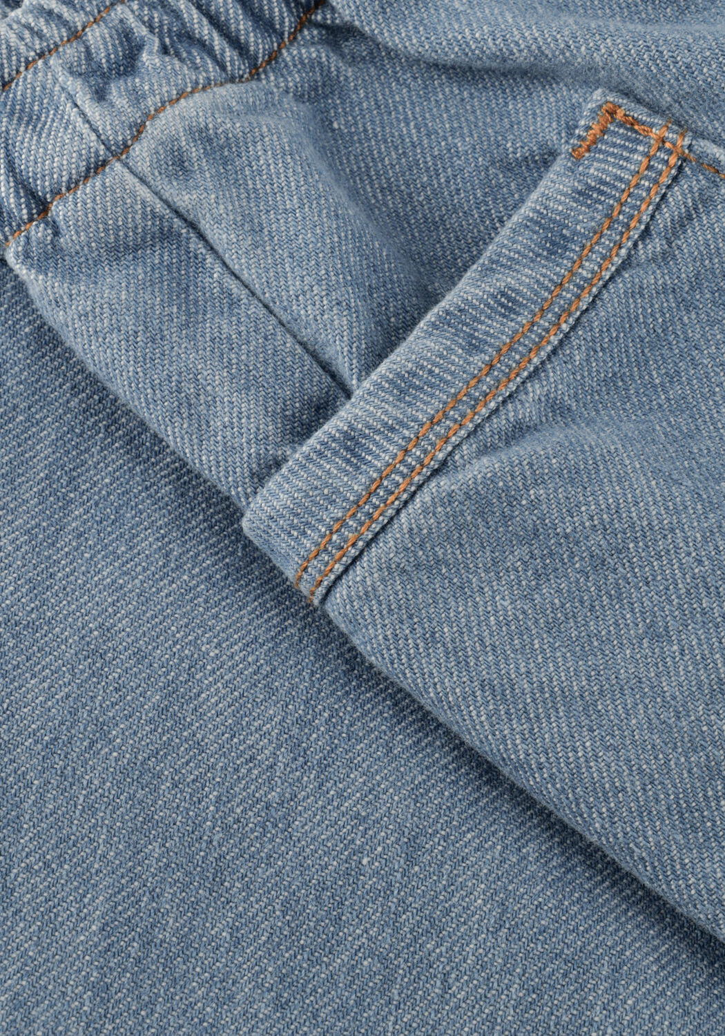 Blaue PLAY UP Weite Hose DENIM TROUSERS - large