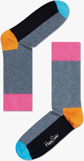Graue HAPPY SOCKS Socken FIVE COLOUR - large