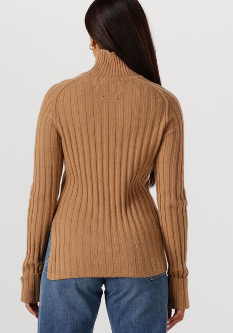 Camelfarbene VANESSA BRUNO Rollkragenpullover FAUCON - large