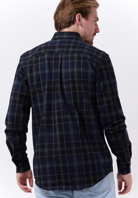 Dunkelblau WOODBIRD Overshirt FLING CHECK SHIRT - large