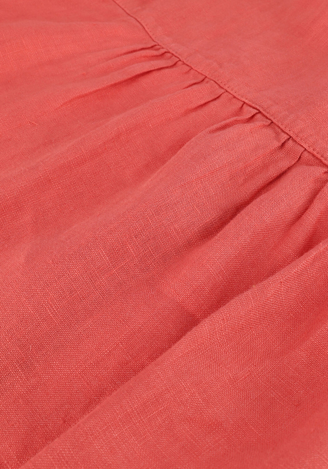 Rote BY-BAR Blusen IRENE LINEN BLOUSE - large