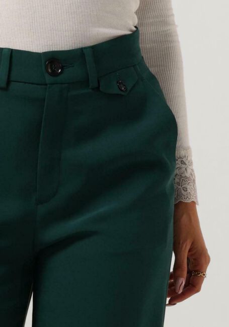 Grüne VANILIA Weite Hose CREPE CLEAN CHINO - large