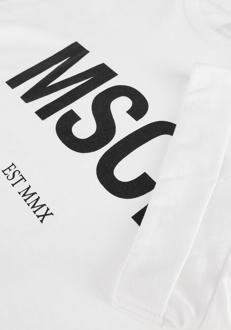 Weiße MSCH COPENHAGEN T-shirt ALVA ORGANIC MSCH STD TEE - large