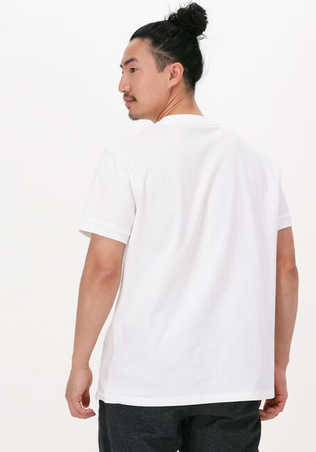 Weiße FRED PERRY T-shirt POCKET DETAIL PIQUE SHIRT - large