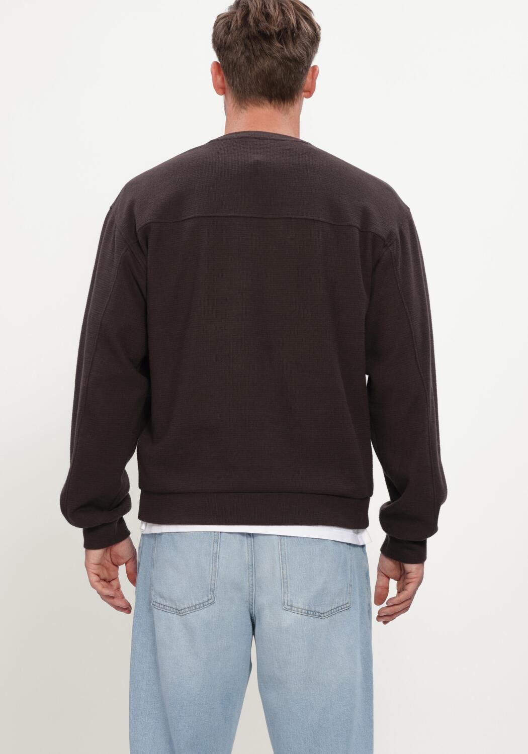Braune DRYKORN Sweatshirt KARIO_2 - large