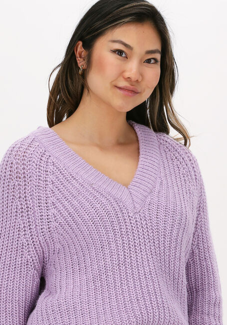 Lila OBJECT Pullover JAMALIA L/S KNIT PULLOVER - large