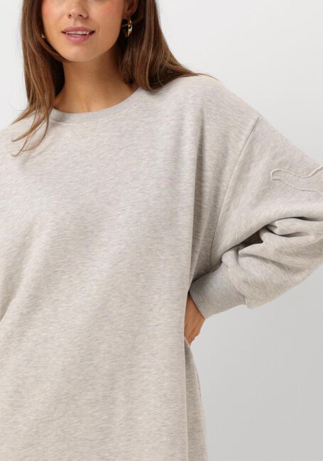 Graue ALIX THE LABEL Midikleid LADIES KNITTED MIDI SWEAT DRESS - large