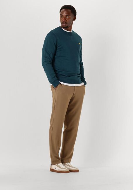 Blaue LYLE & SCOTT Sweatshirt CREW NECK SWEATSHIRT - large