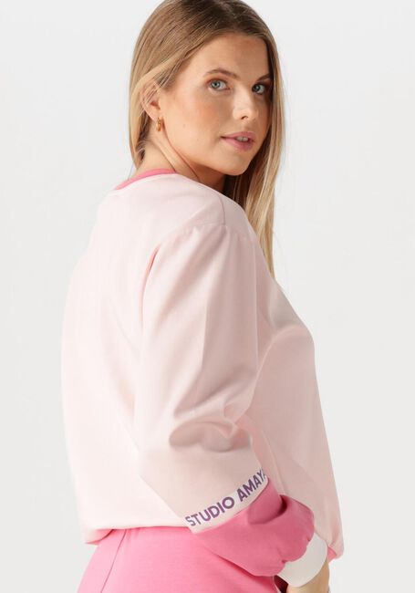 Hell-Pink STUDIO AMAYA Sweatshirt FLEX SWEATER - large