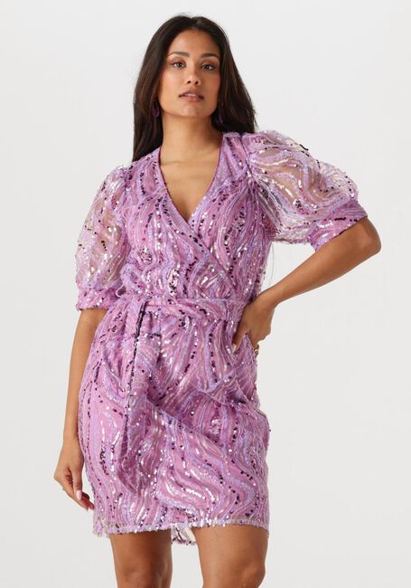 Lila FREEBIRD Minikleid DIEKE SS - large