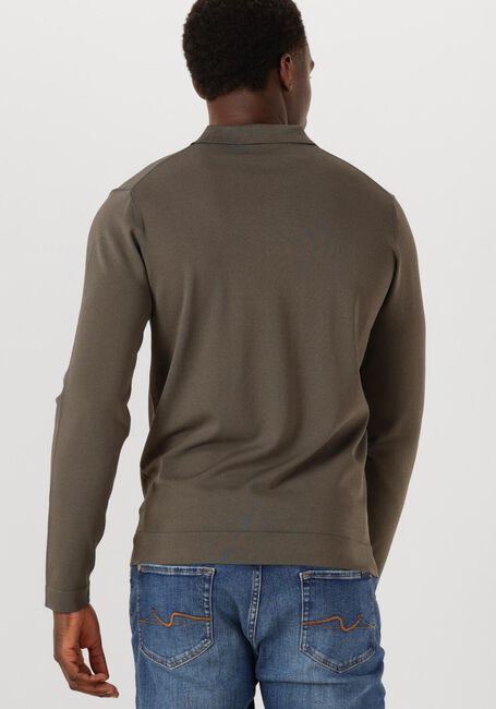 Grüne GENTI Pullover POLO LS - large