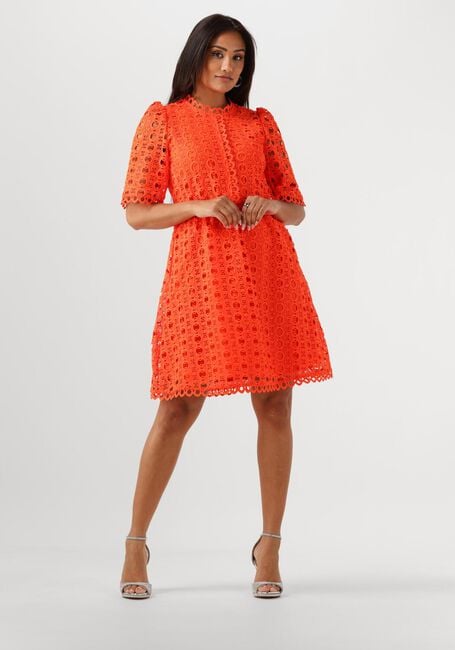 Orangene Y.A.S. Minikleid YASLARA SHORT DRESS - large