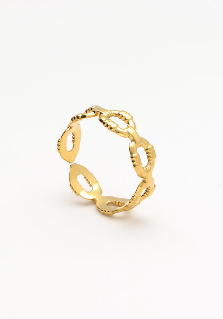 Goldfarbig NOTRE-V Ring OMSS22-026 - large
