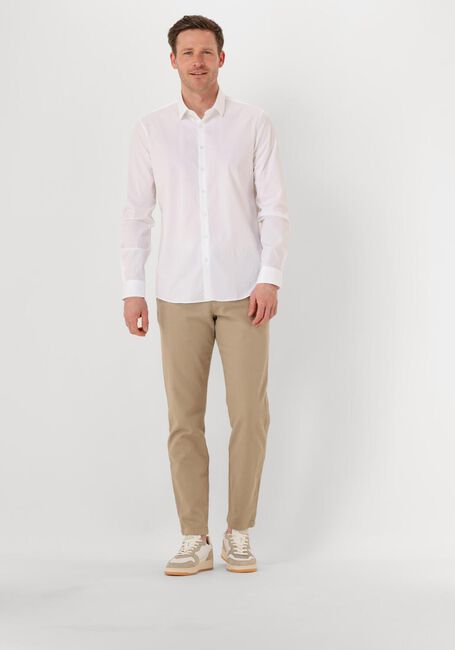 Weiße CALVIN KLEIN Klassisches Oberhemd POPLIN STRETCH SLIM SHIRT - large
