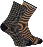 Schwarze MARCMARCS Socken BEAU COTTON  - medium
