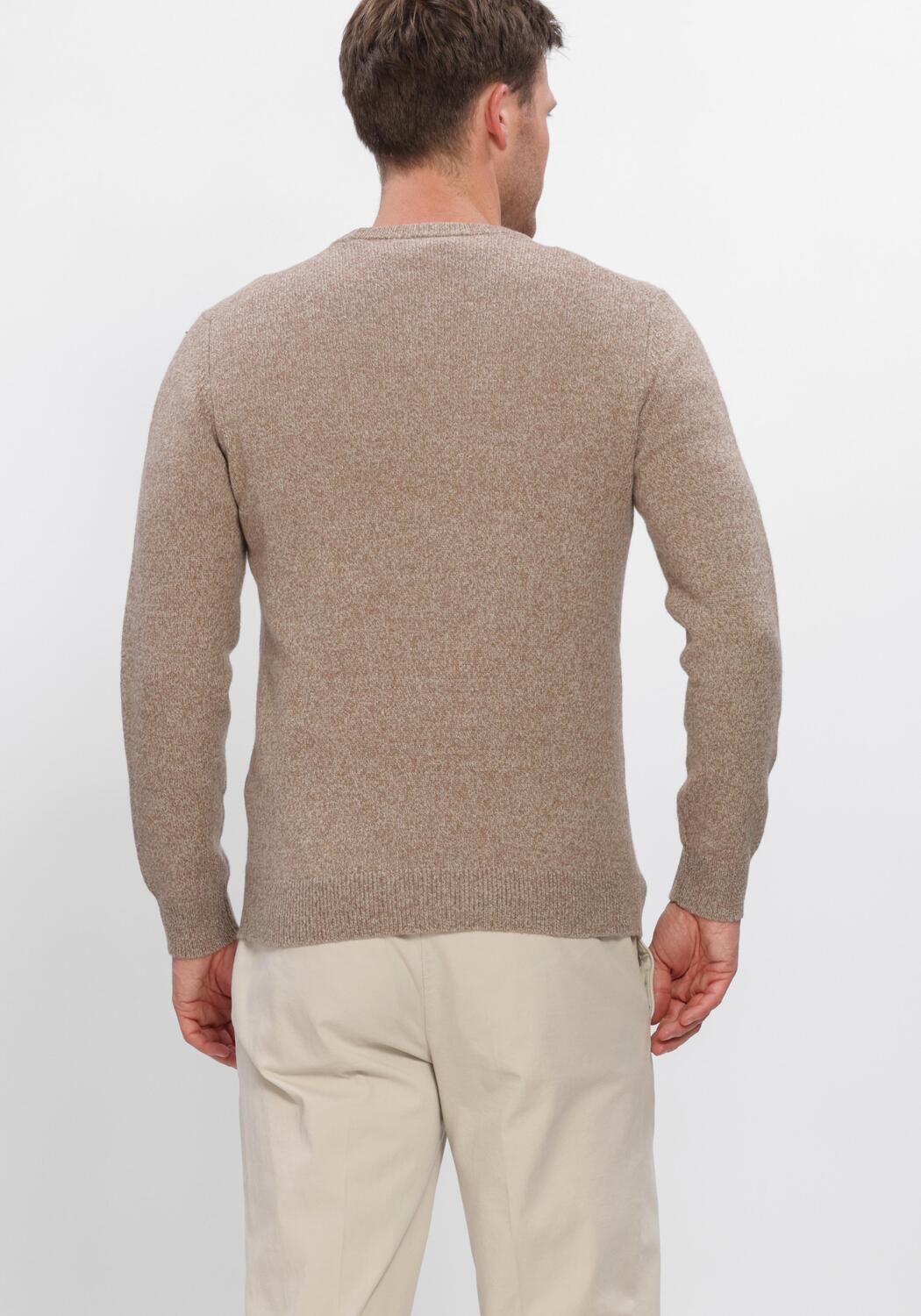 Beige PROFUOMO Pullover PULLOVER CREW NECK - large