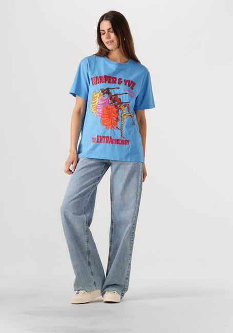 Blaue HARPER & YVE T-shirt EXTRAORDINARY-SS - large