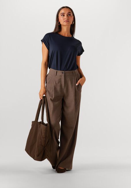 Dunkelblau MSCH COPENHAGEN Top MSCHBIRDIA LYNETTE TEE - large
