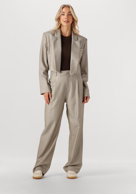 Taupe IBANA Blazer JELAH PINESTRIPE - large