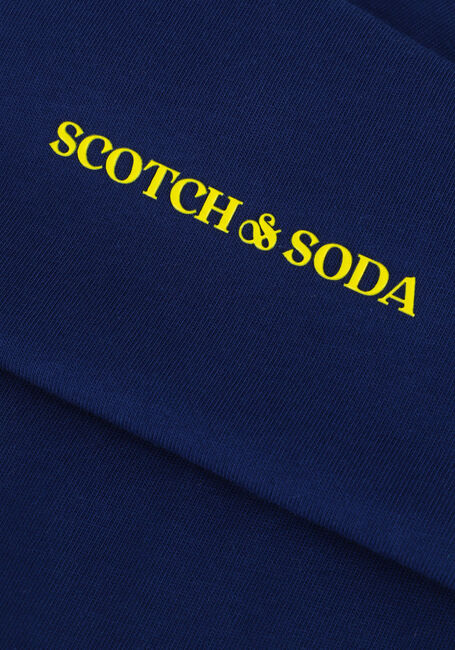 Blaue SCOTCH & SODA Pullover UNISEX LONG-SLEEVED TEE - large