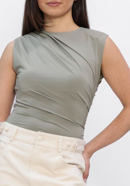 Gr&uuml;ne ROSEMUNDE Top BILLIE SL DRAPE TOP - large