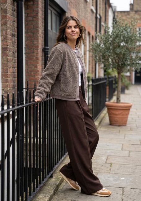 Taupe NOTRE-V Strickjacke NV-GIA - large