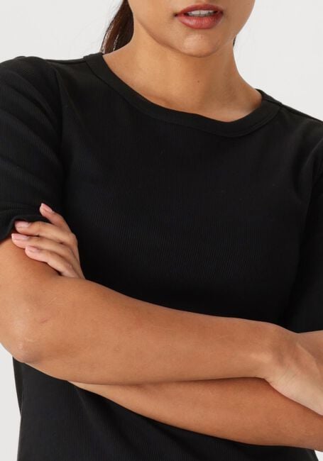 Schwarze WITHBLACK Top WBLLULLU SS TEE - large